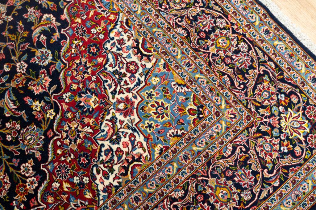 Kashan Kurk Wool Rug 8.2'x12.1' View 3