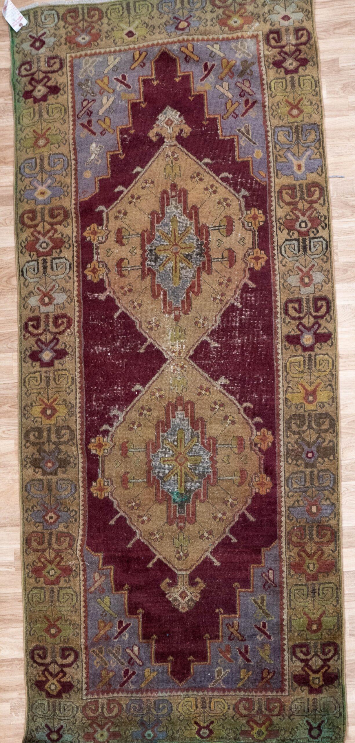 Afshar Wool Rug 3.8x7.1