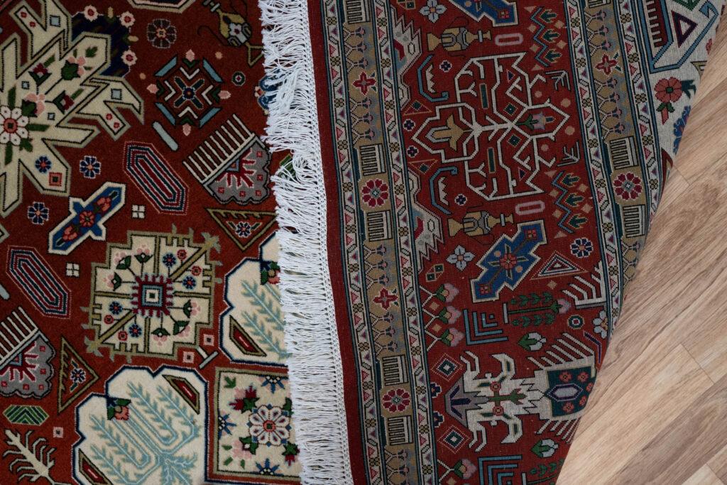 Tabriz Wool Rug 6.9x9.9 View 4