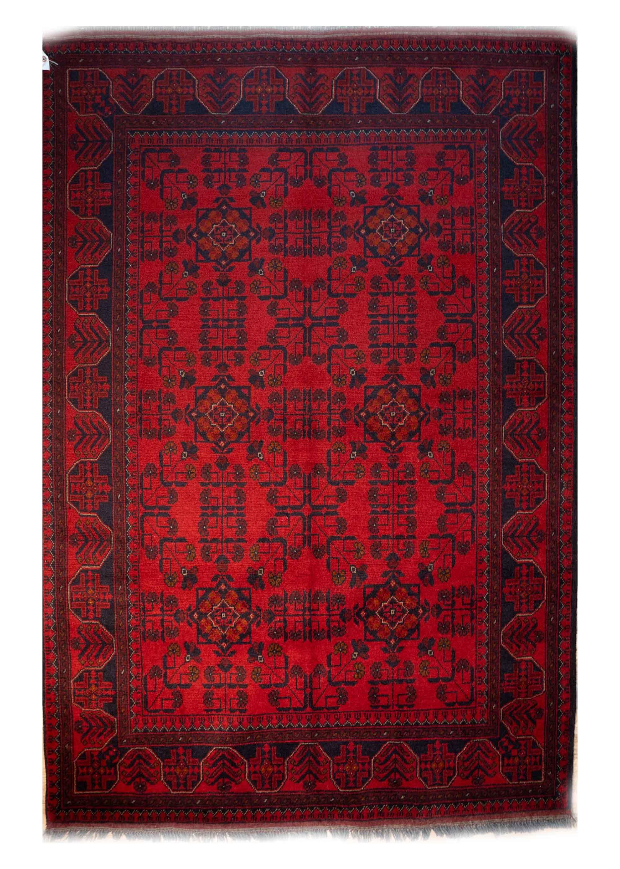 Khal Mohammadi Wool Rug 5.4x6.8