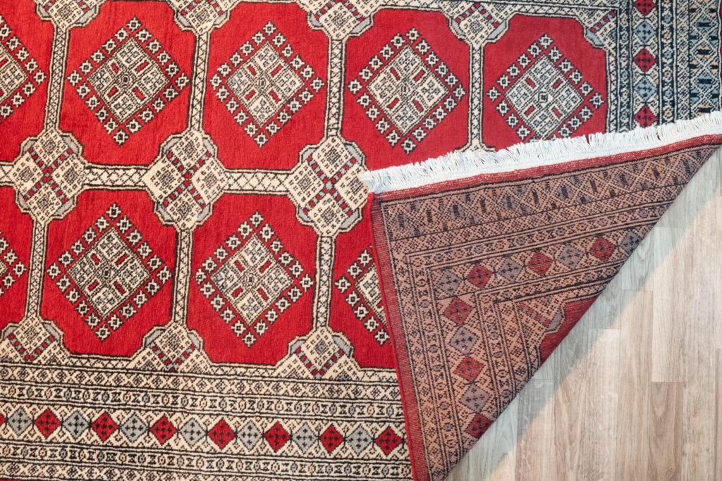 Bokhara Wool Rug 4.1'x6.1' View 5