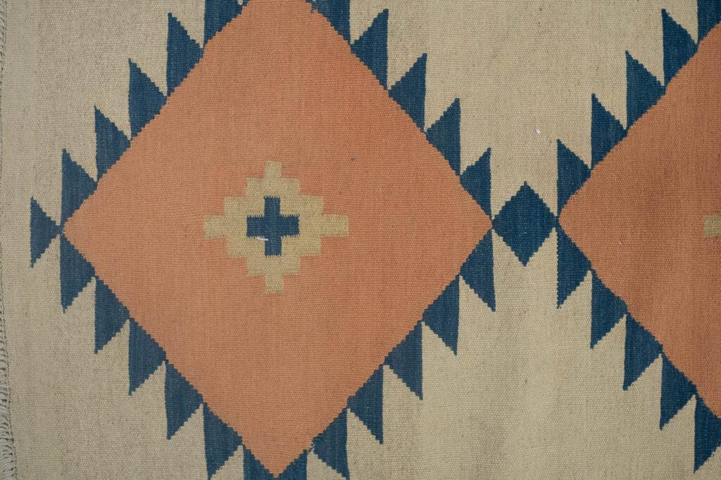 Kilim Wool Rug 2.6x8.2 View 2