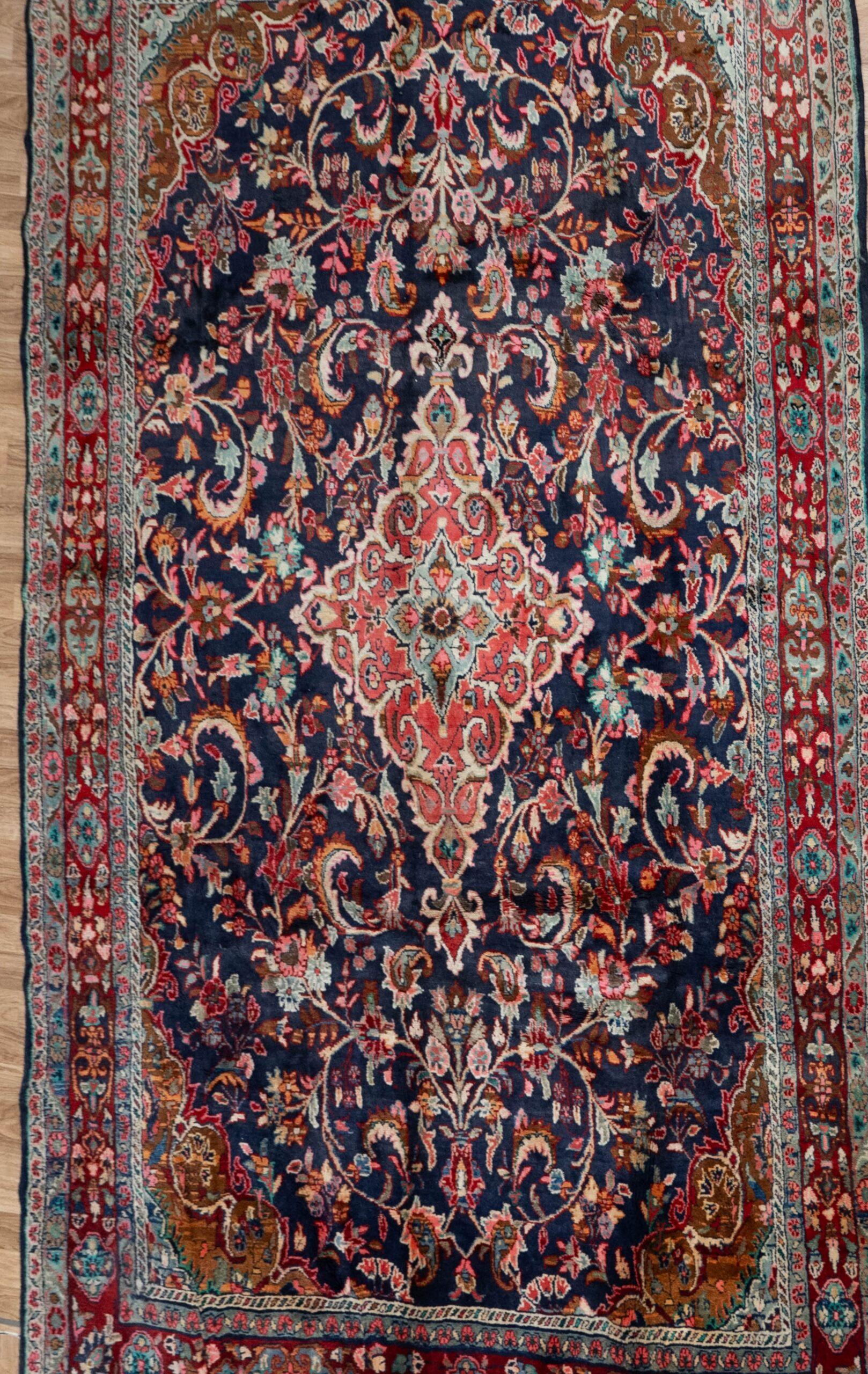 Hamadan Wool Rug 9.7x6.11 View 5
