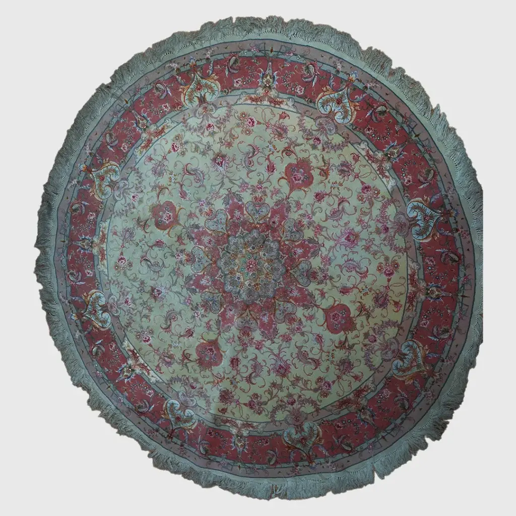 Tabriz rug 6.6'x6.6'
