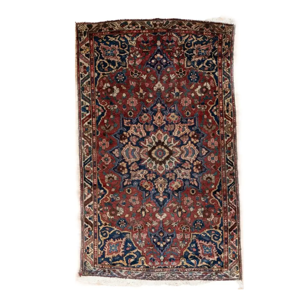 Bakhtiari Wool Rug 6.0x4.0