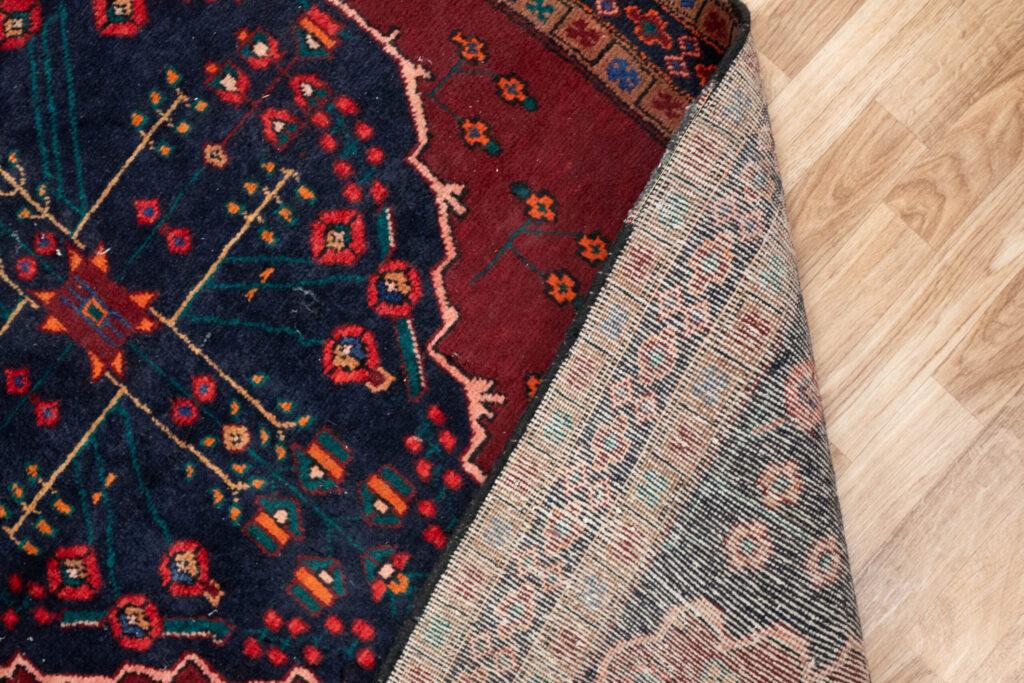 Isfahan Wool Rug13.0x3.8 View 4