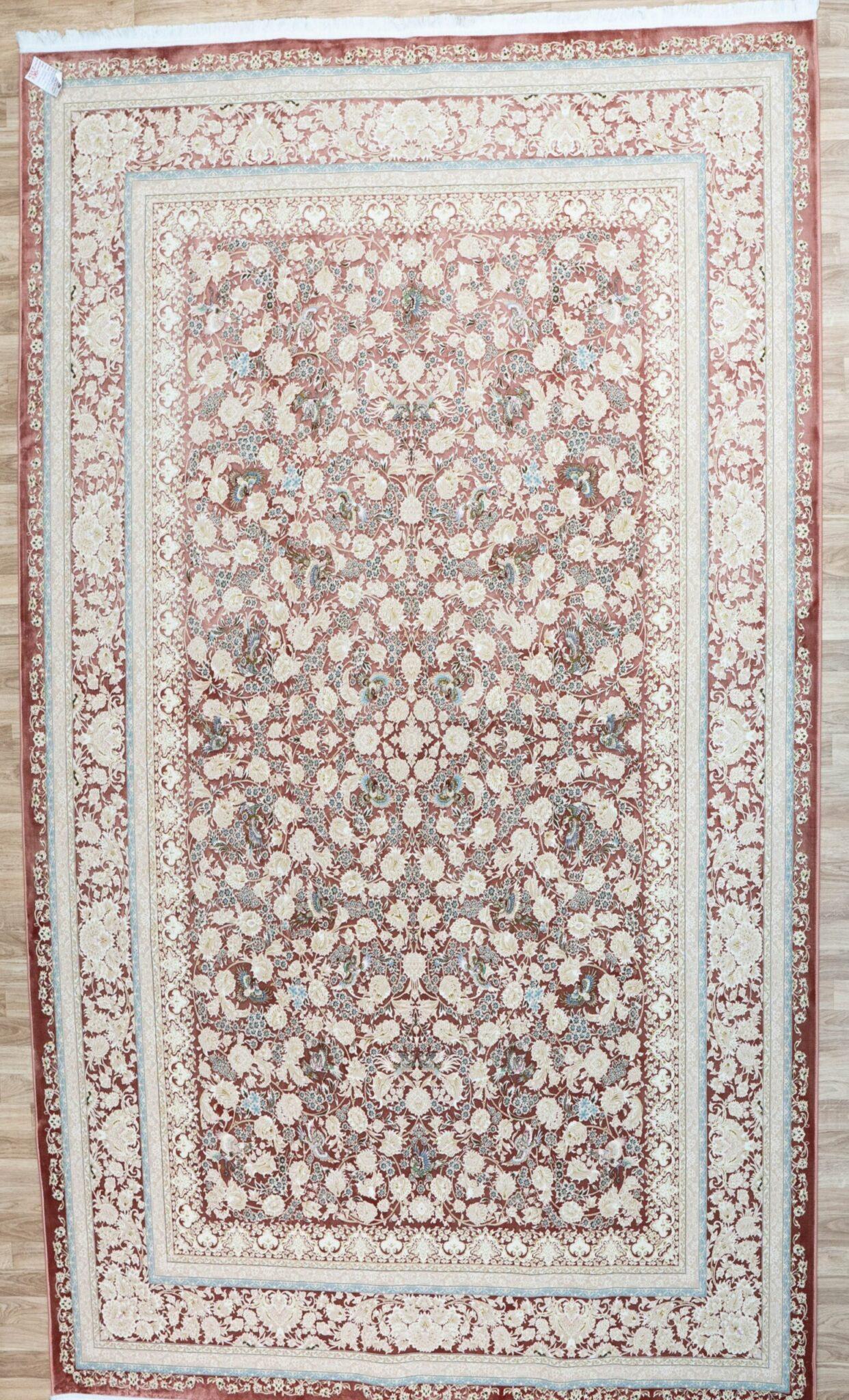 Tabriz Design Wool Rug 7'x10' View 1
