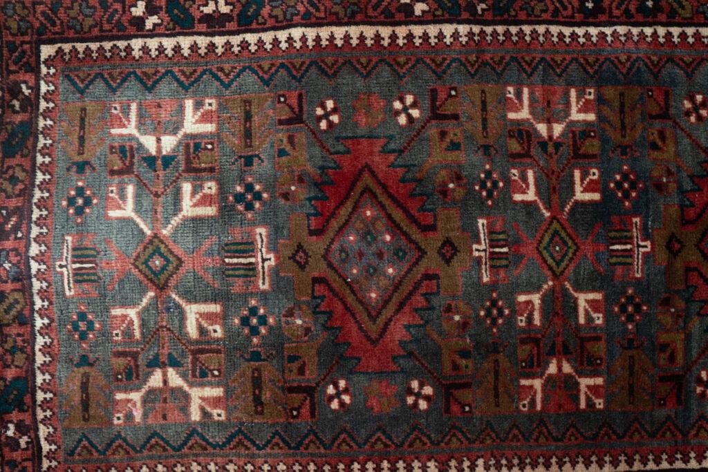 Heriz Wool pile Runner 2.4'x12.10' View 2