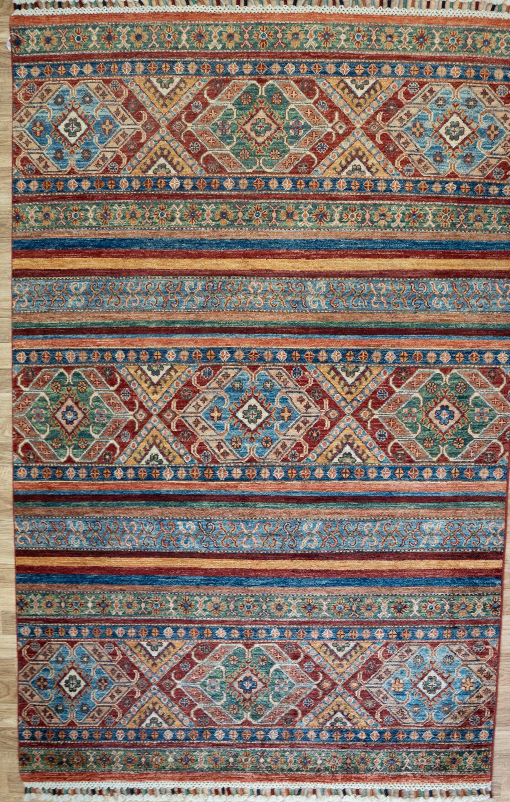 Khorjin Wool Rug 4.9'x6.8' View 1