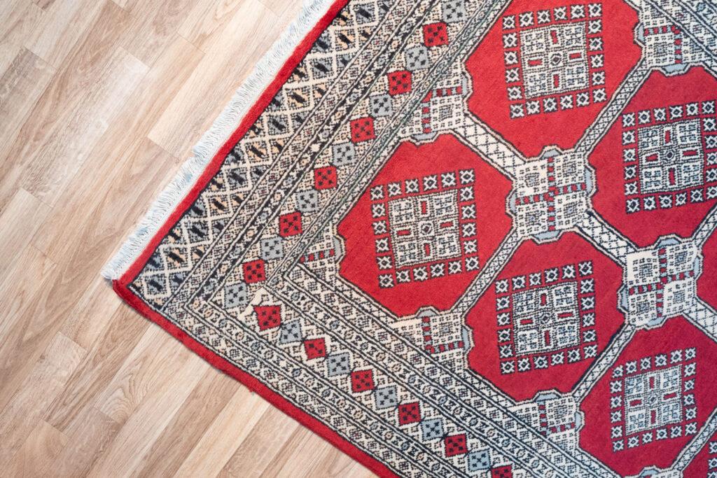 Bokhara Wool Rug 4.1'x6.1' View 3