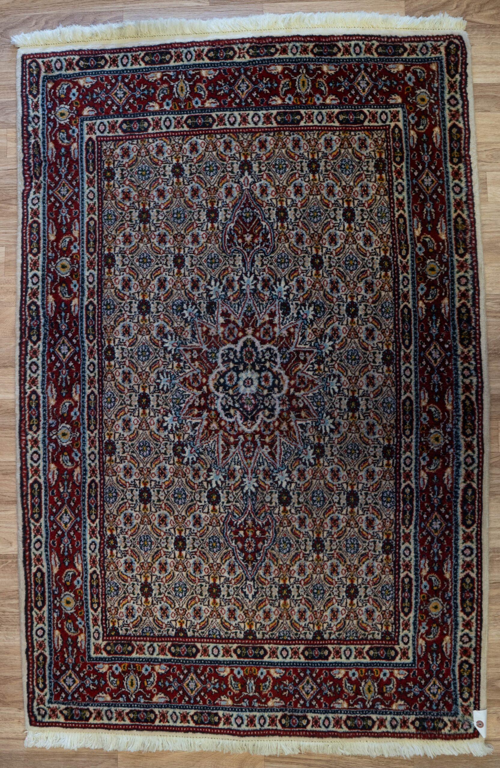 Moud Wool silk Rug 3'x5'
