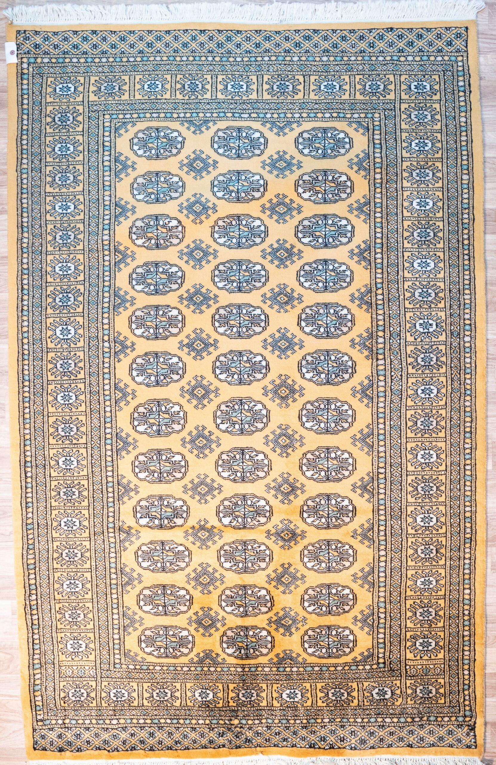 Bokhara Wool Pile Rug 4.1'x6.2'