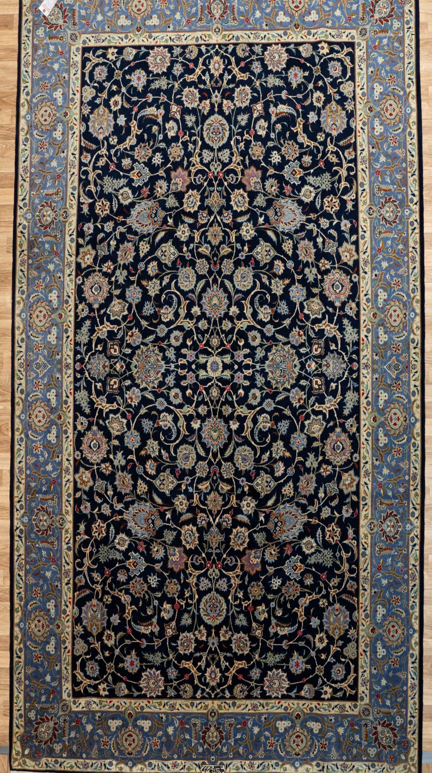Kashan Wool Rug 7.1'x10.5'