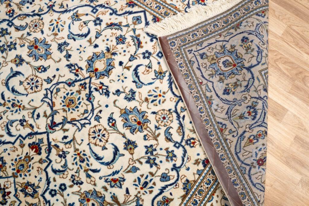 Kashan Kurk Wool Rug 6.6'x9.8' View 5