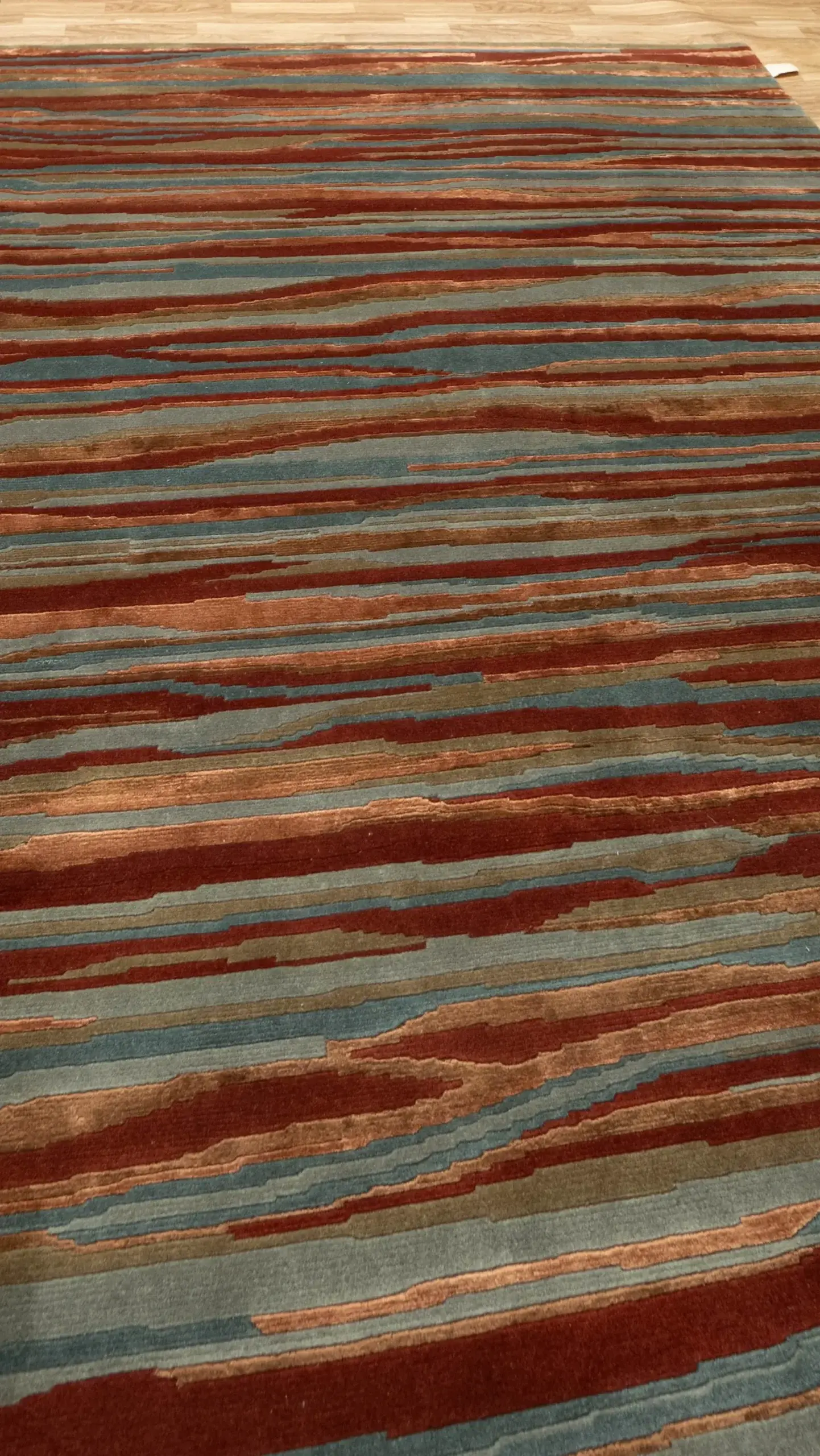 Tibet Wool Silk Rug 8 x 6' View 6