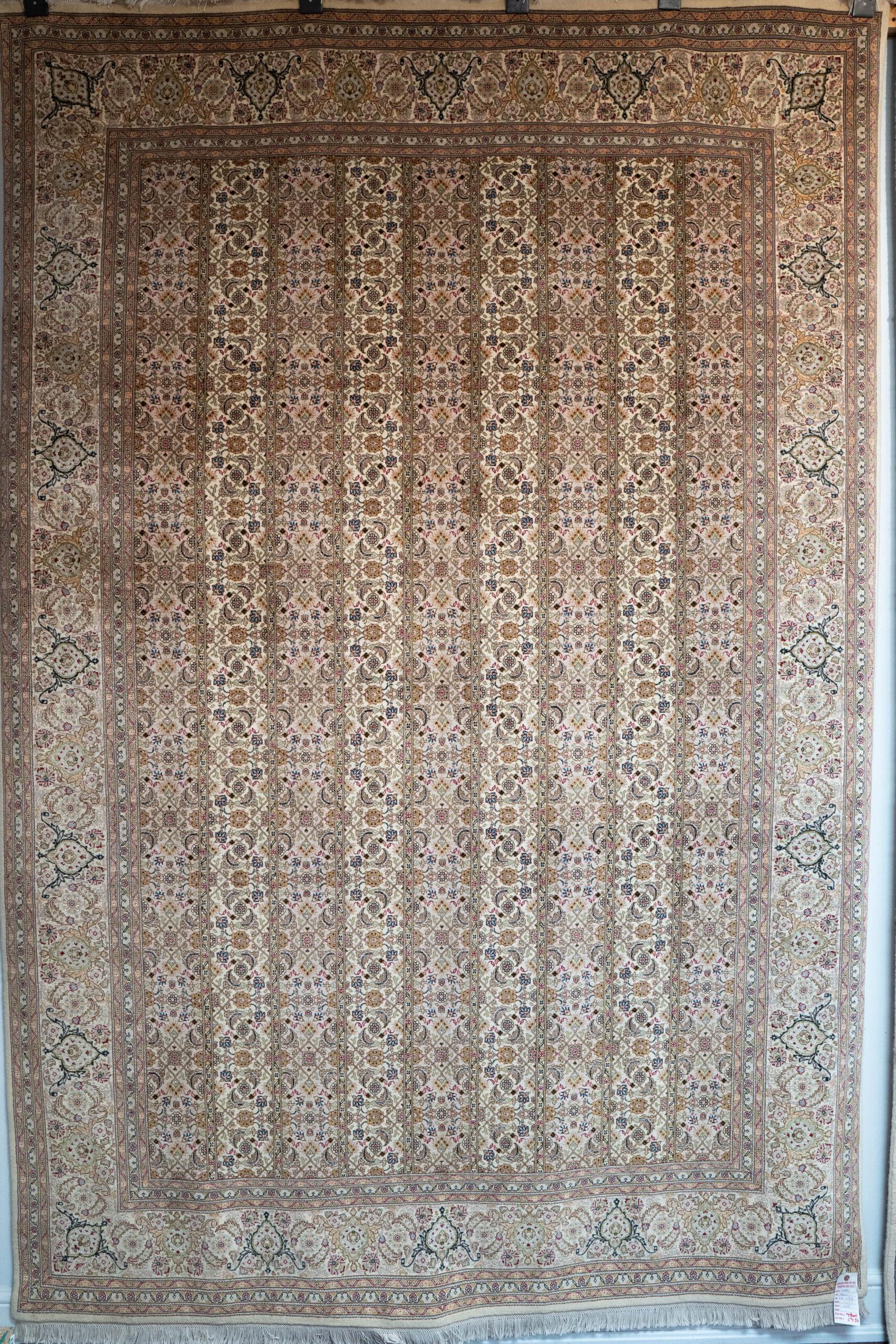 Tabriz Wool Rug 6.8'x9.8'