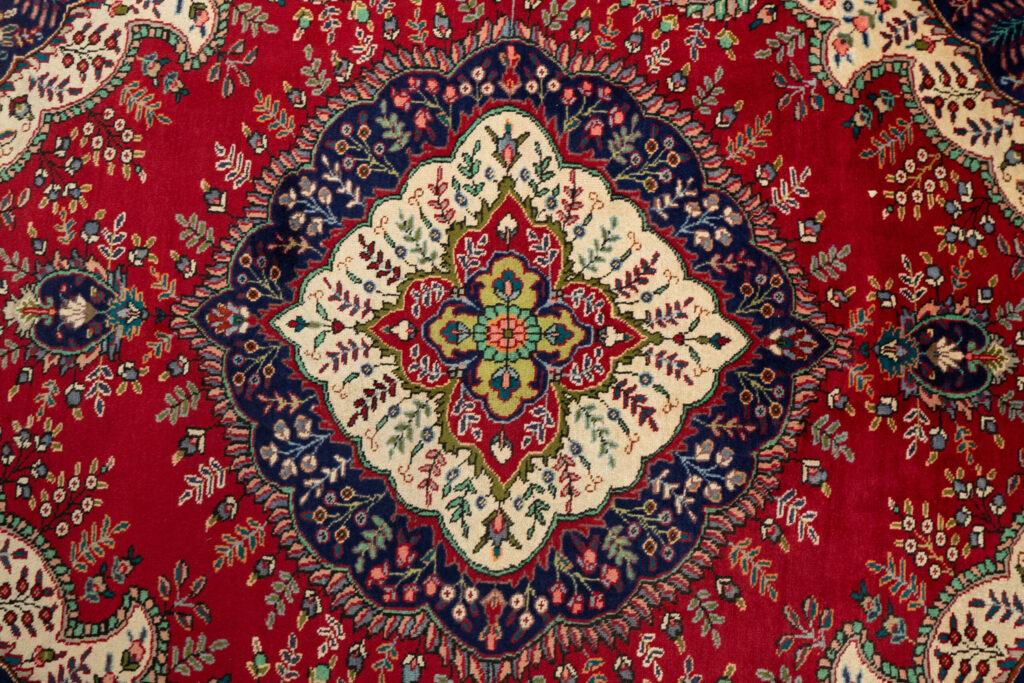 Tabriz Wool Rug 6.7x9.8 View 1