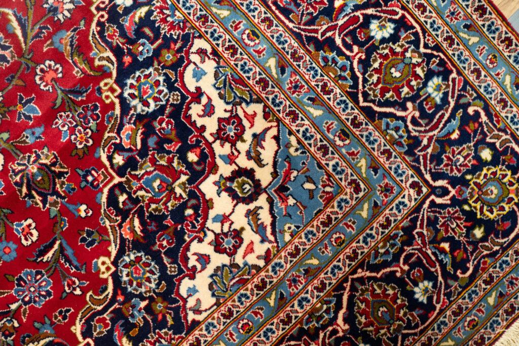 Kashan Wool Rug 8.1'x12.4' View 4