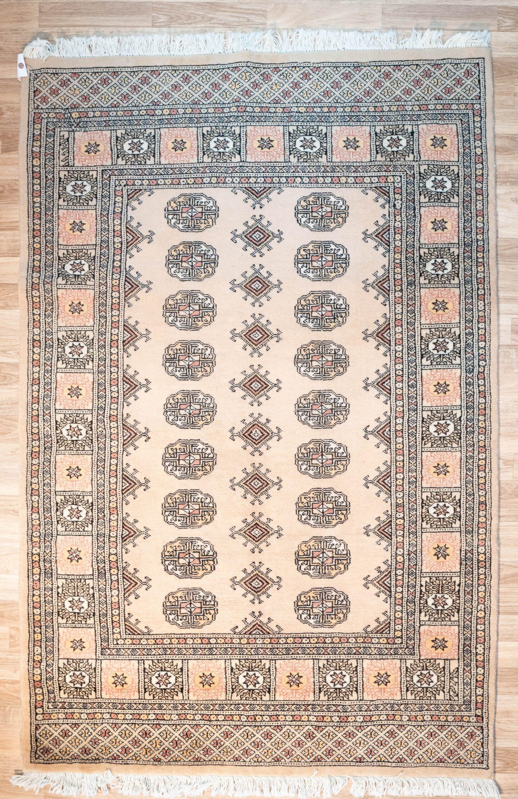 Bokhara Wool Rug 4'x5.11' View 1