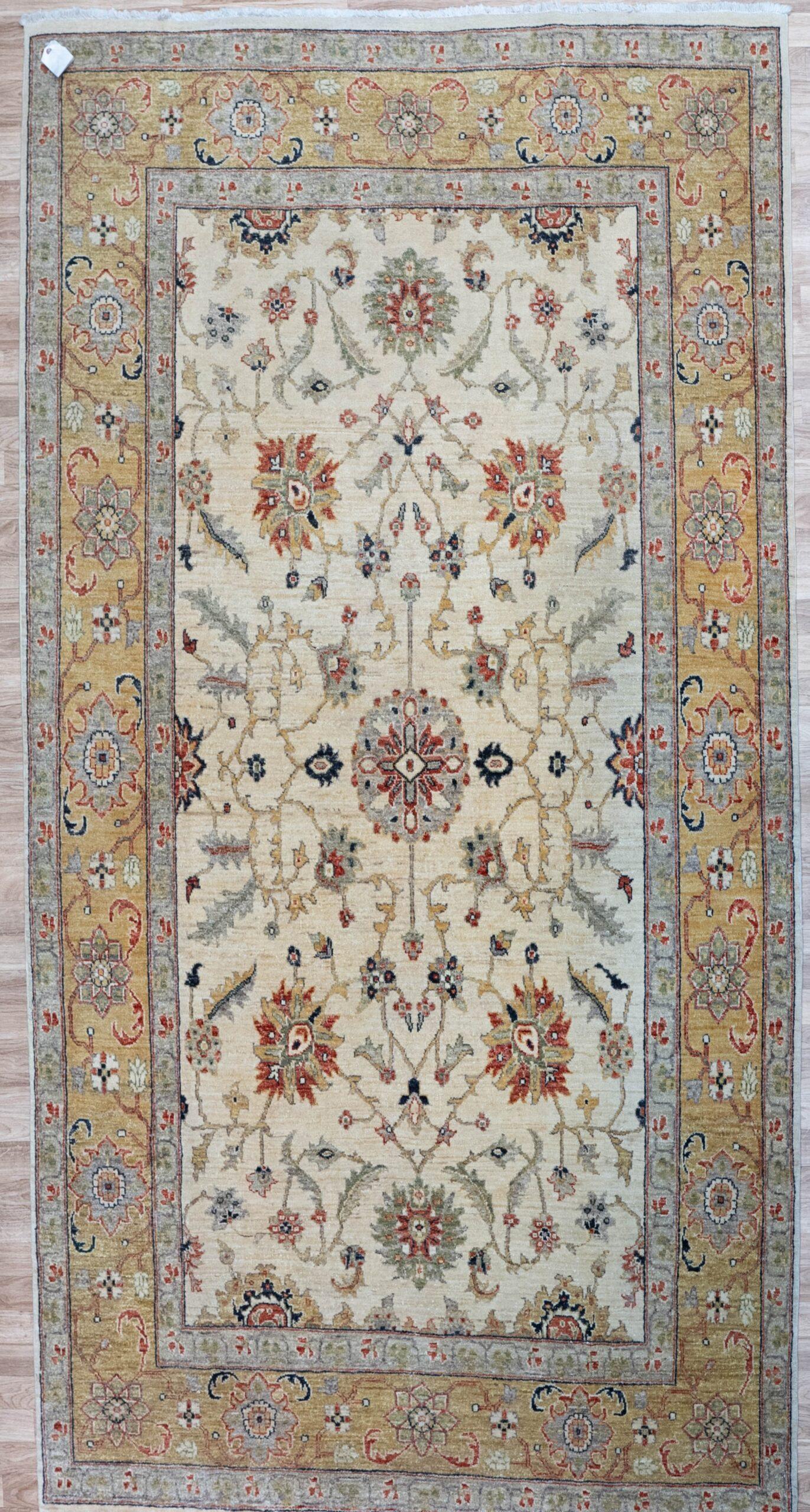 Chobi Wool Rug 6'x9'