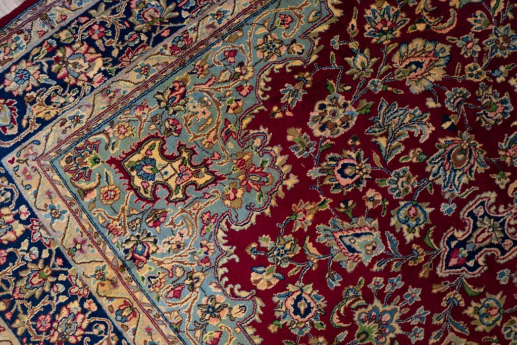 Kerman Wool Rug 9'x12' View 7