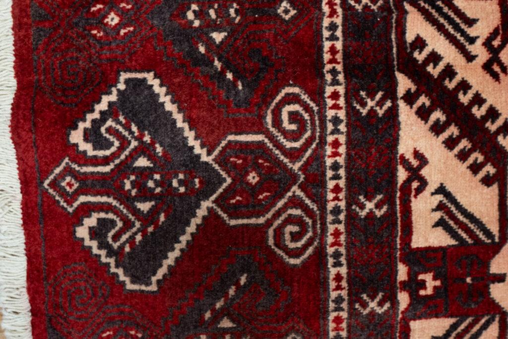 Turkmen Wool Rug 11.8x7.10 View 5