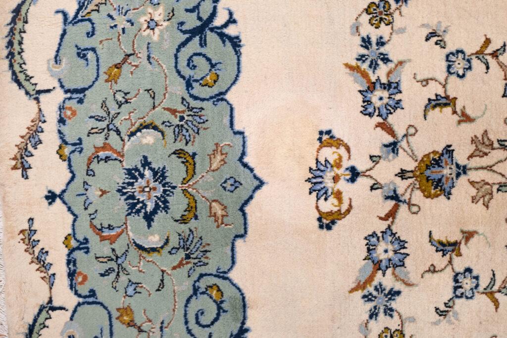 Kashan Wool Rug 13.5x9.6 View 3