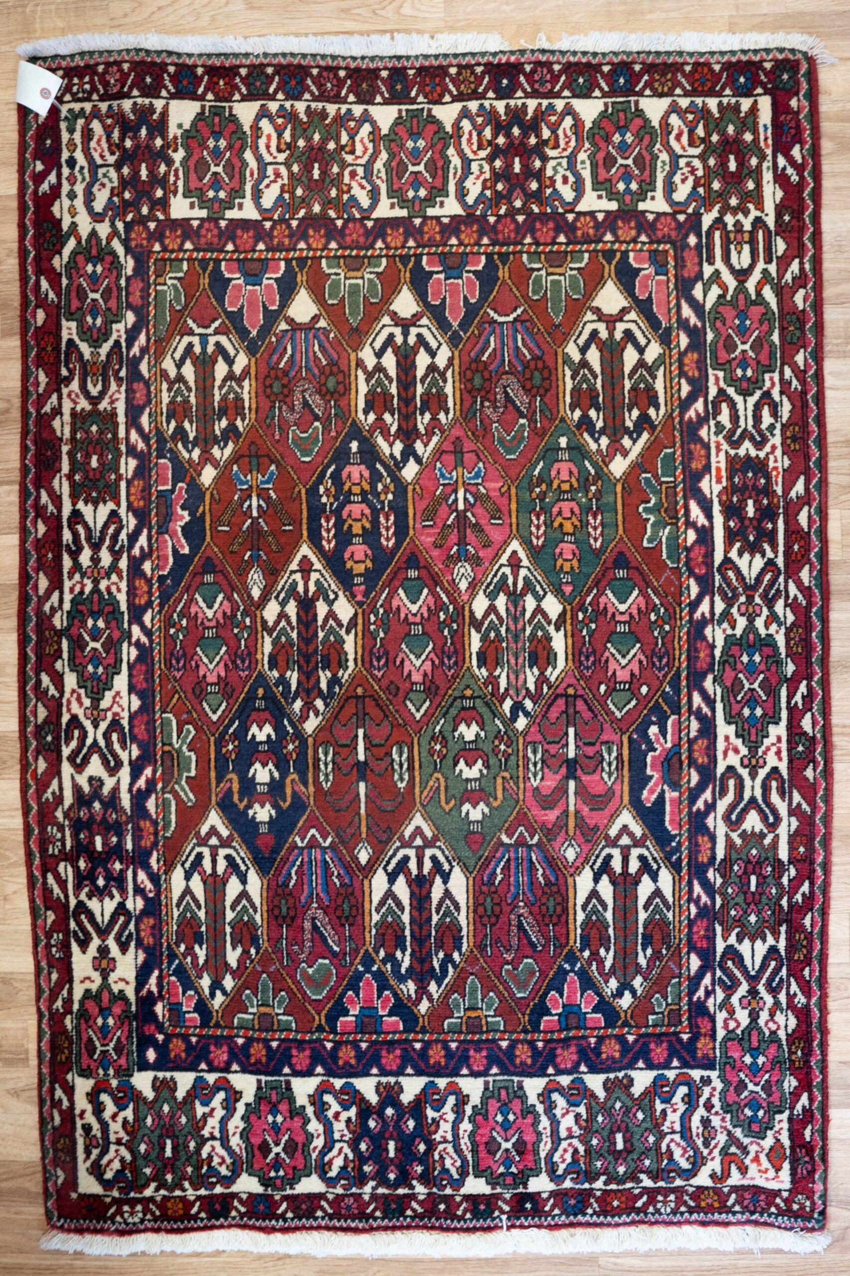 Bakhtiar Wool Rug 3.6'x5'
