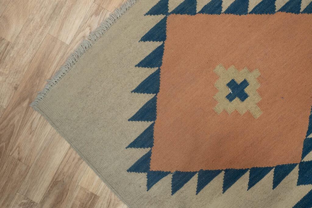 Kilim Wool Rug 2.6x8.2 View 3