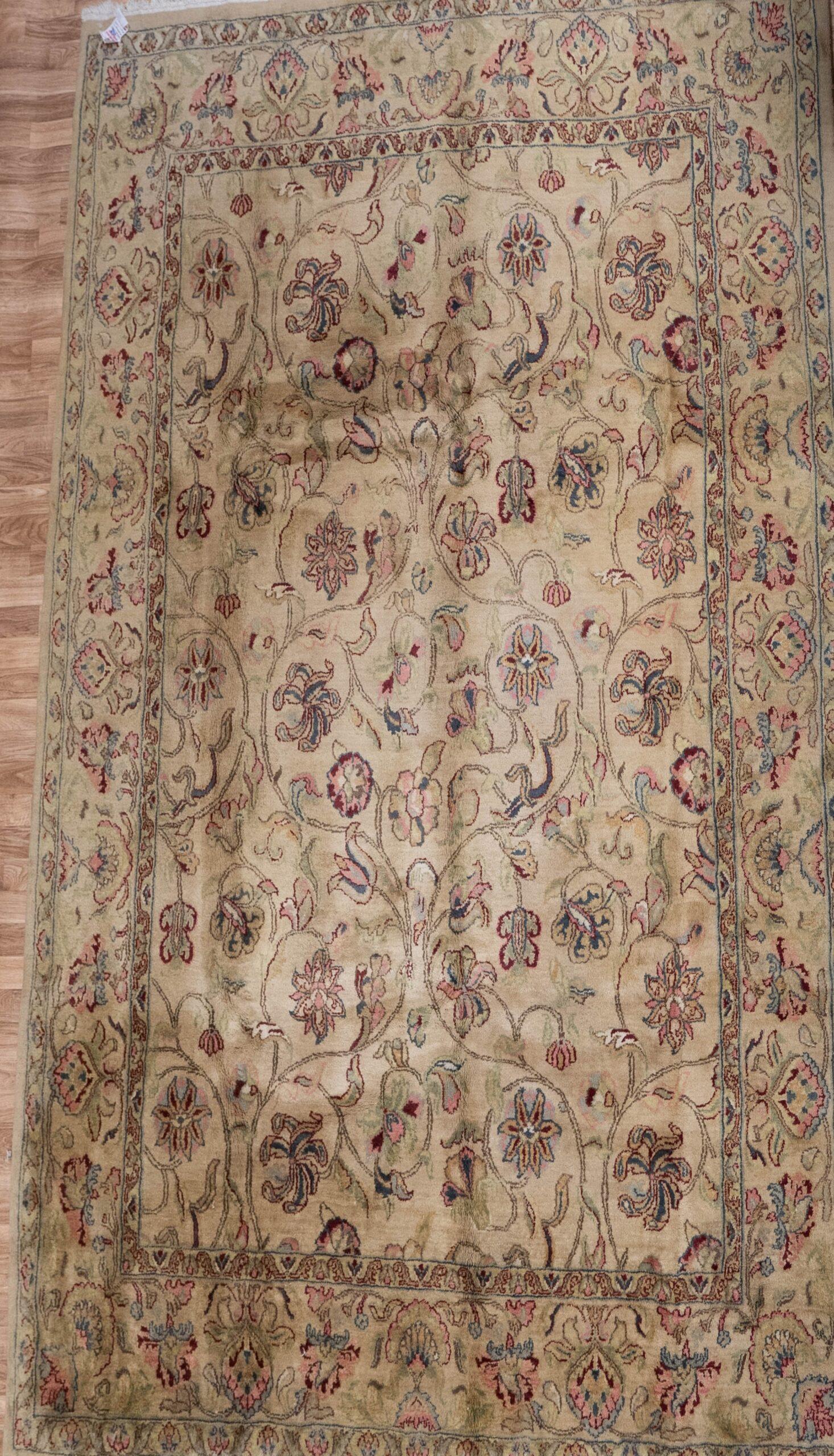 Kashan Wool Rug 8.0x10.0