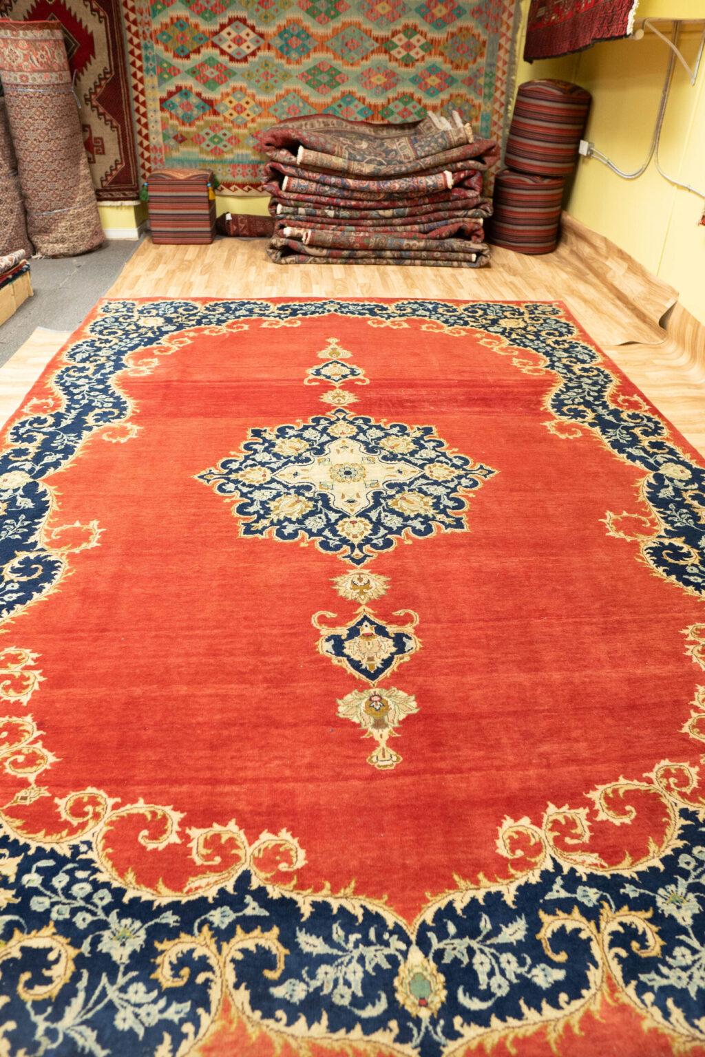 Kashan Wool Rug 11.5x8.2 View 3