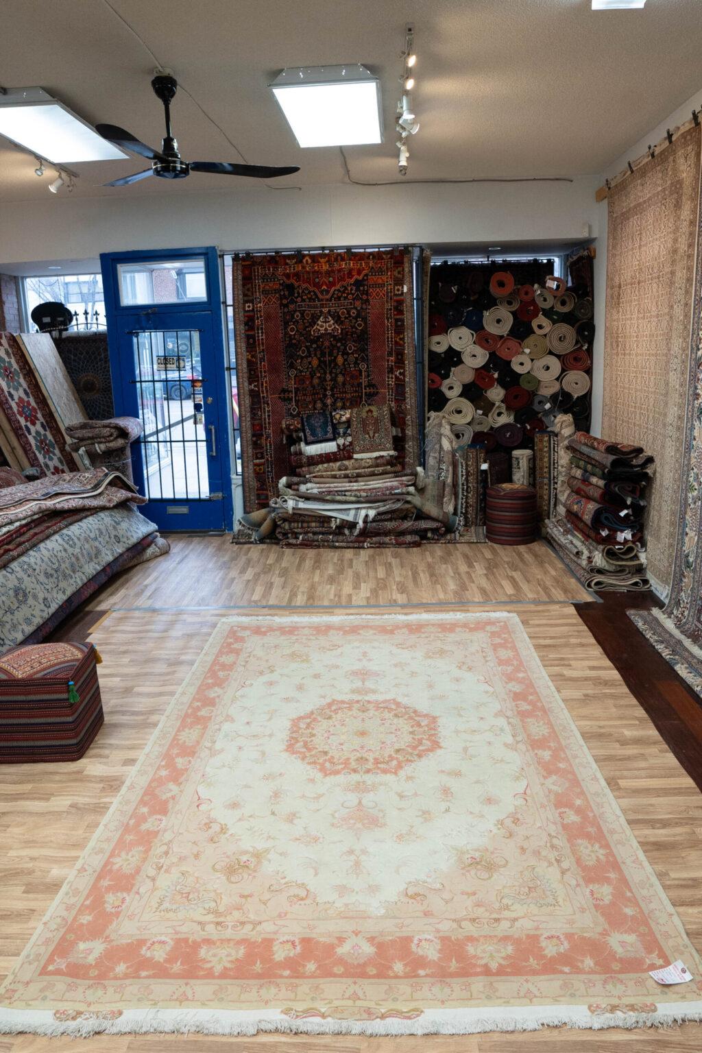 Turkmen Wool Rug 9.10'x6.8' View 1