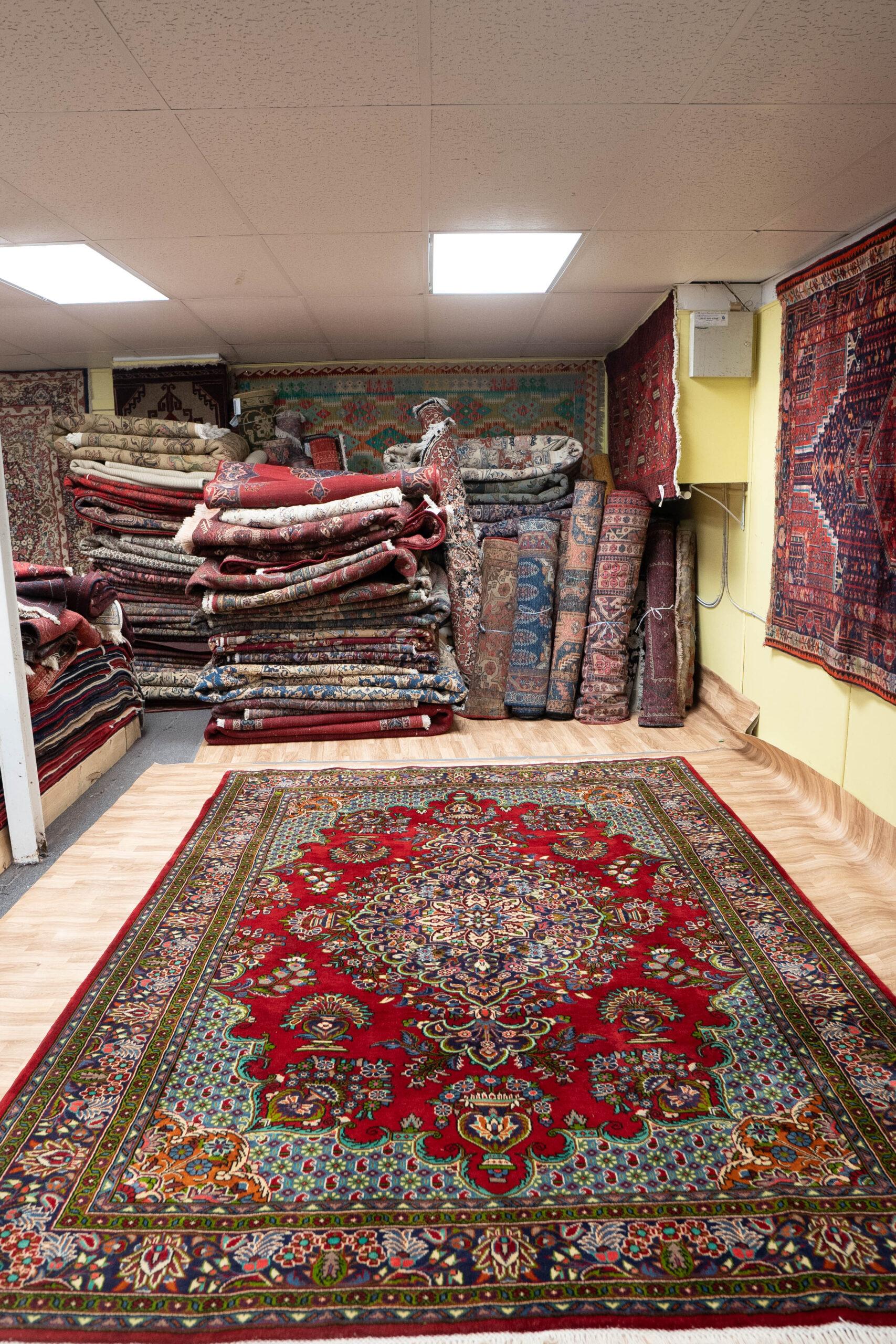 Sarouk Wool Rug 7.0x10.0