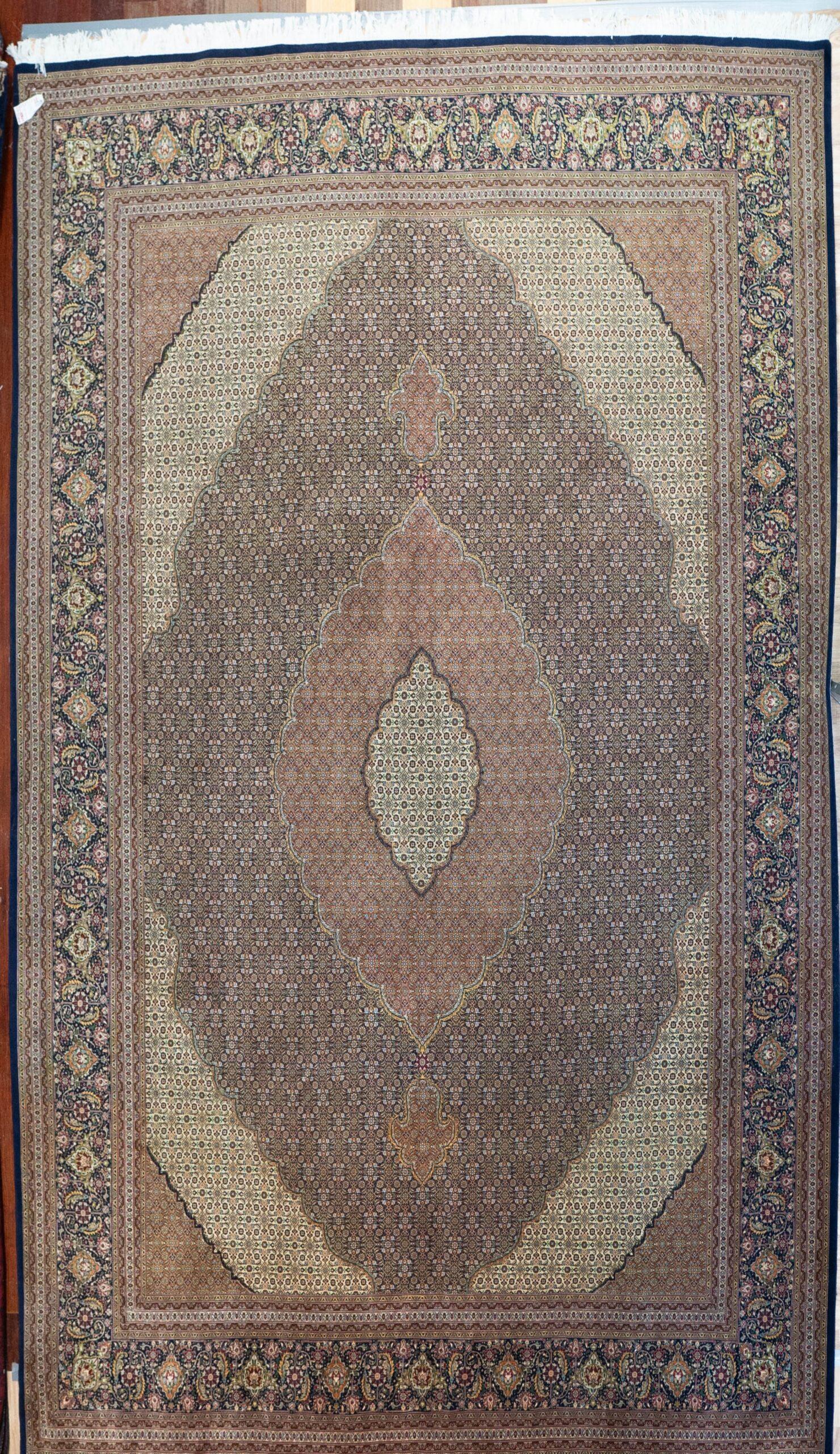 Tabriz Wool Rug 9.1'x12.9'
