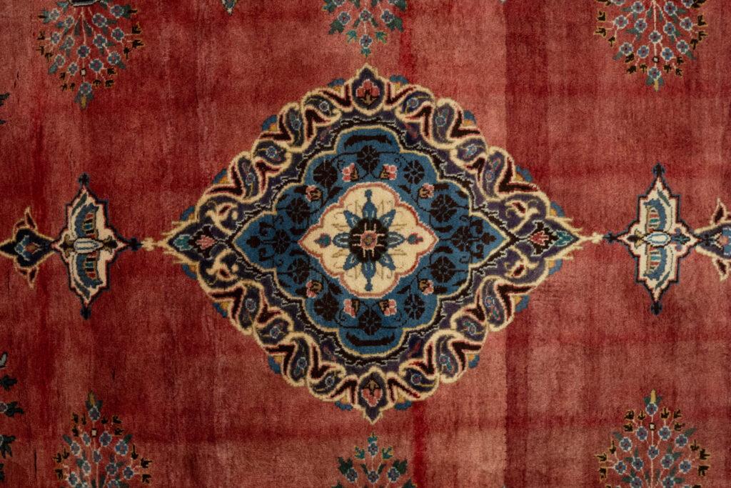Mashad Wool Rug 3.8x5.8 View 1