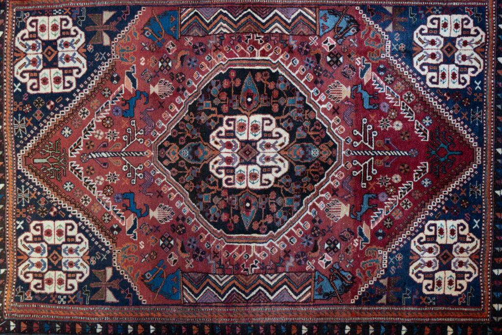 Qashqai Wool Rug 3'x5' View 2
