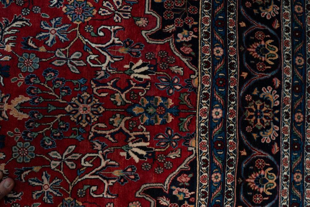 Bidjar Kurk Wool Rug 9.1'x13.7' View 4