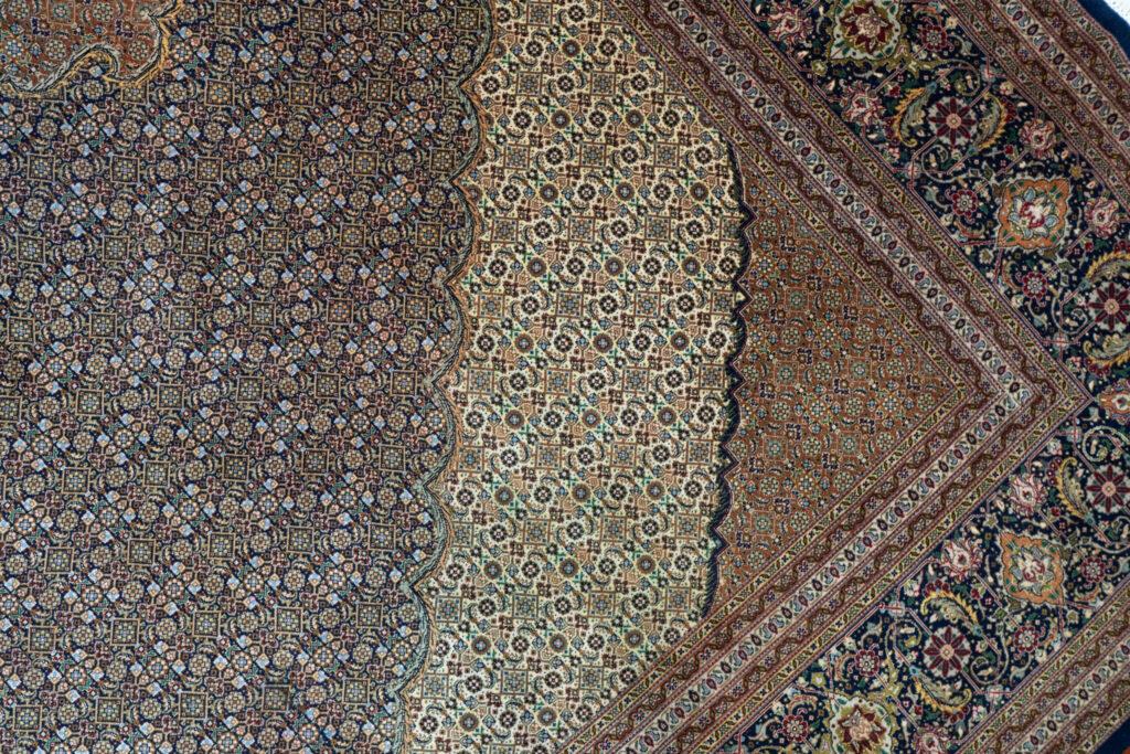 Tabriz Wool Rug 9.1'x12.9' View 10