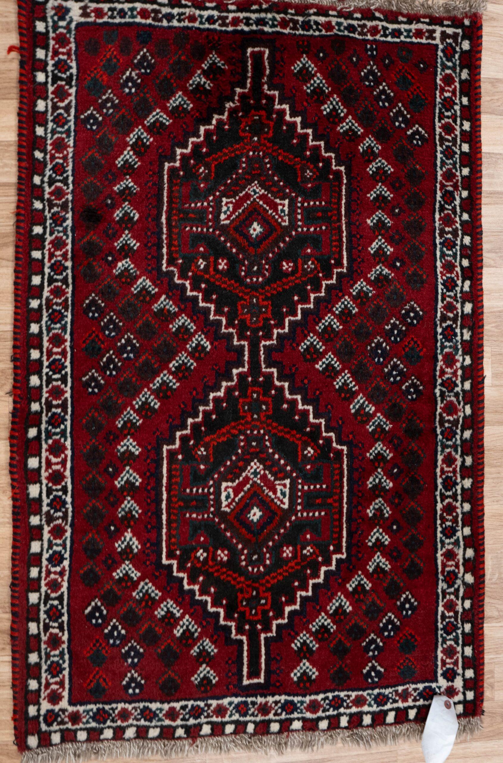 Shiraz Tabriz Wool Rug 2.6x4.0