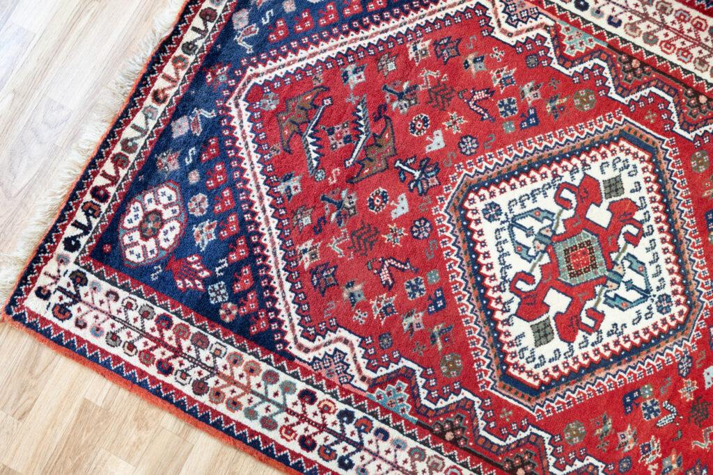 Qashqai Wool Rug 3'x5' View 3