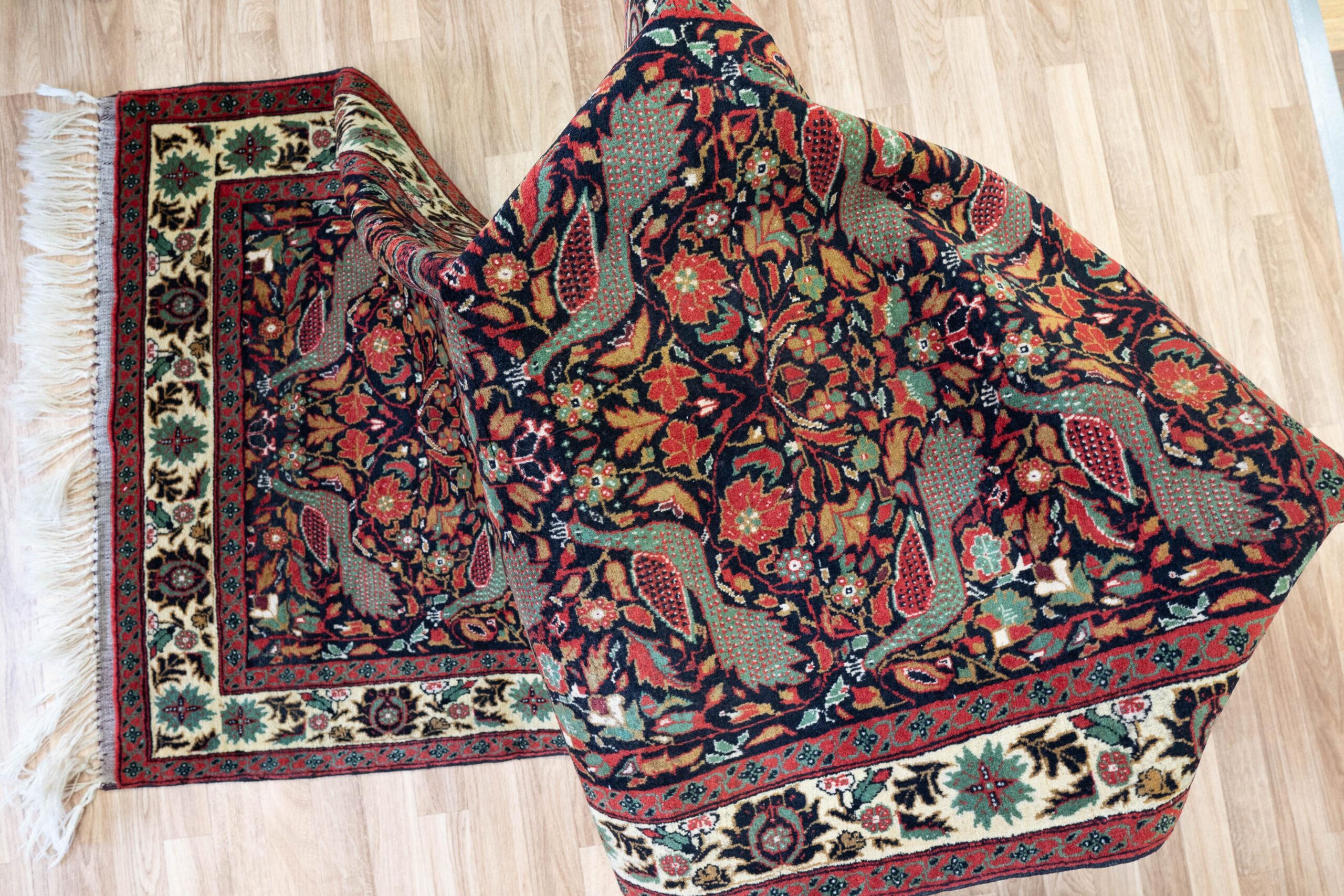 Bokhara Kurk Wool Rug 3.1'x5.10' View 3