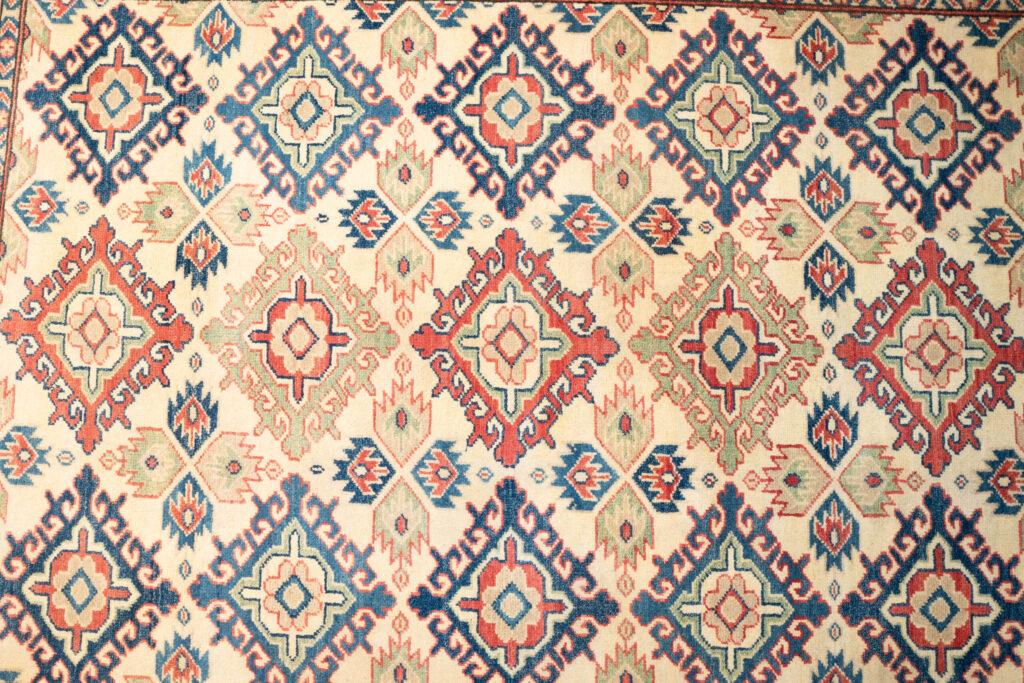Kazak Wool Pile Rug 5'x6.4' View 3