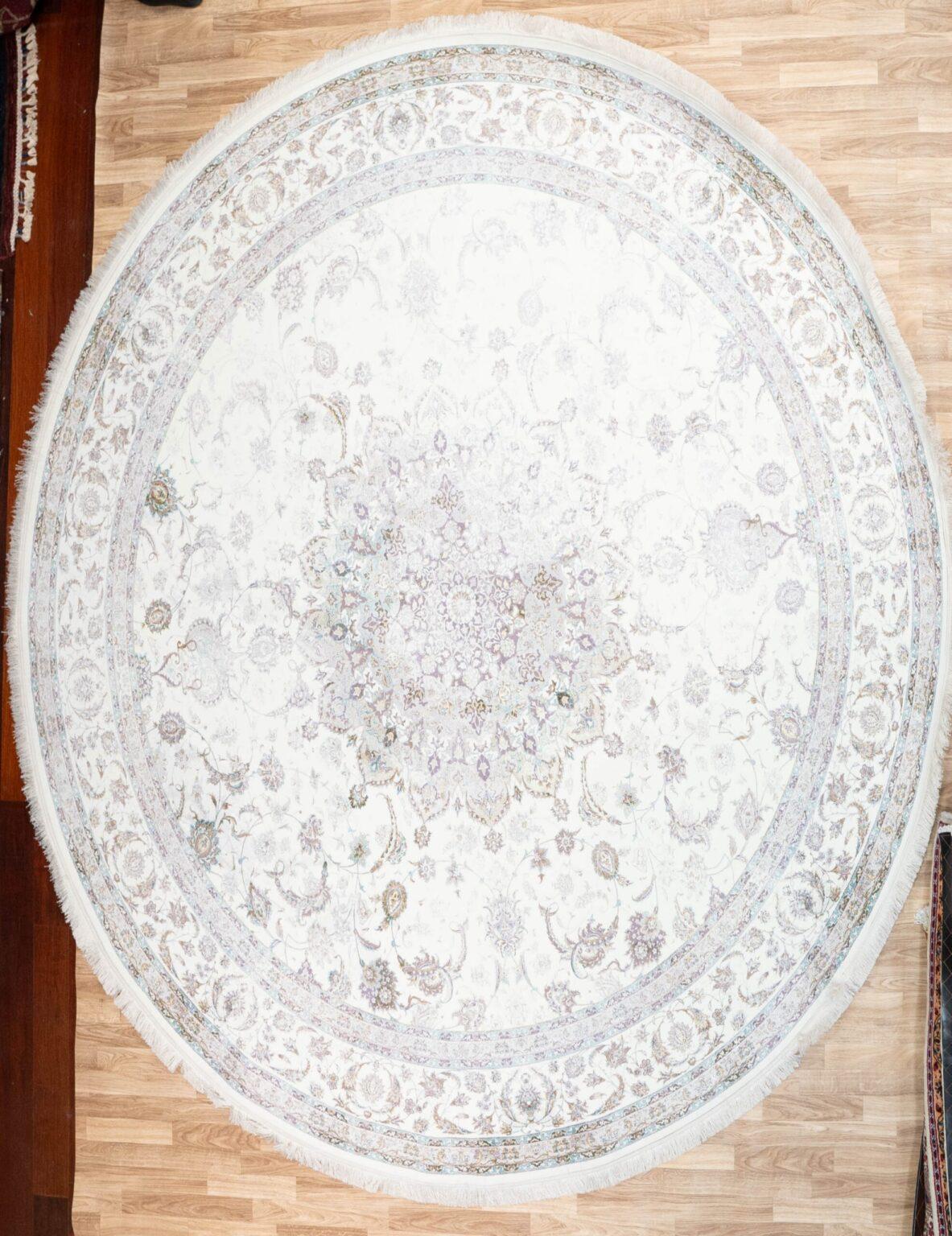 Tabriz Design Wool Rug 10'x10' View 3