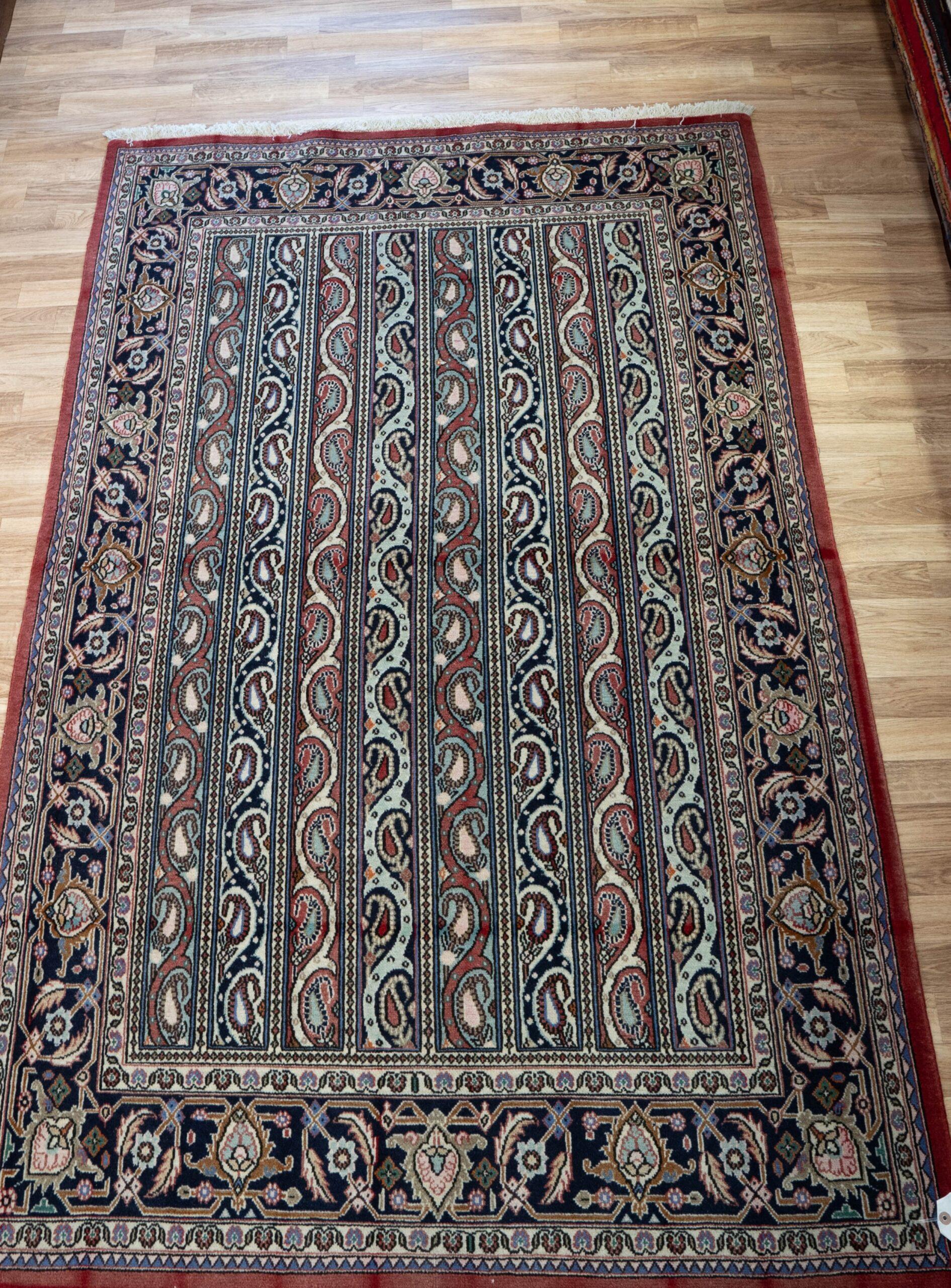 Qum Kurk Wool Rug 4.7'x6.8'