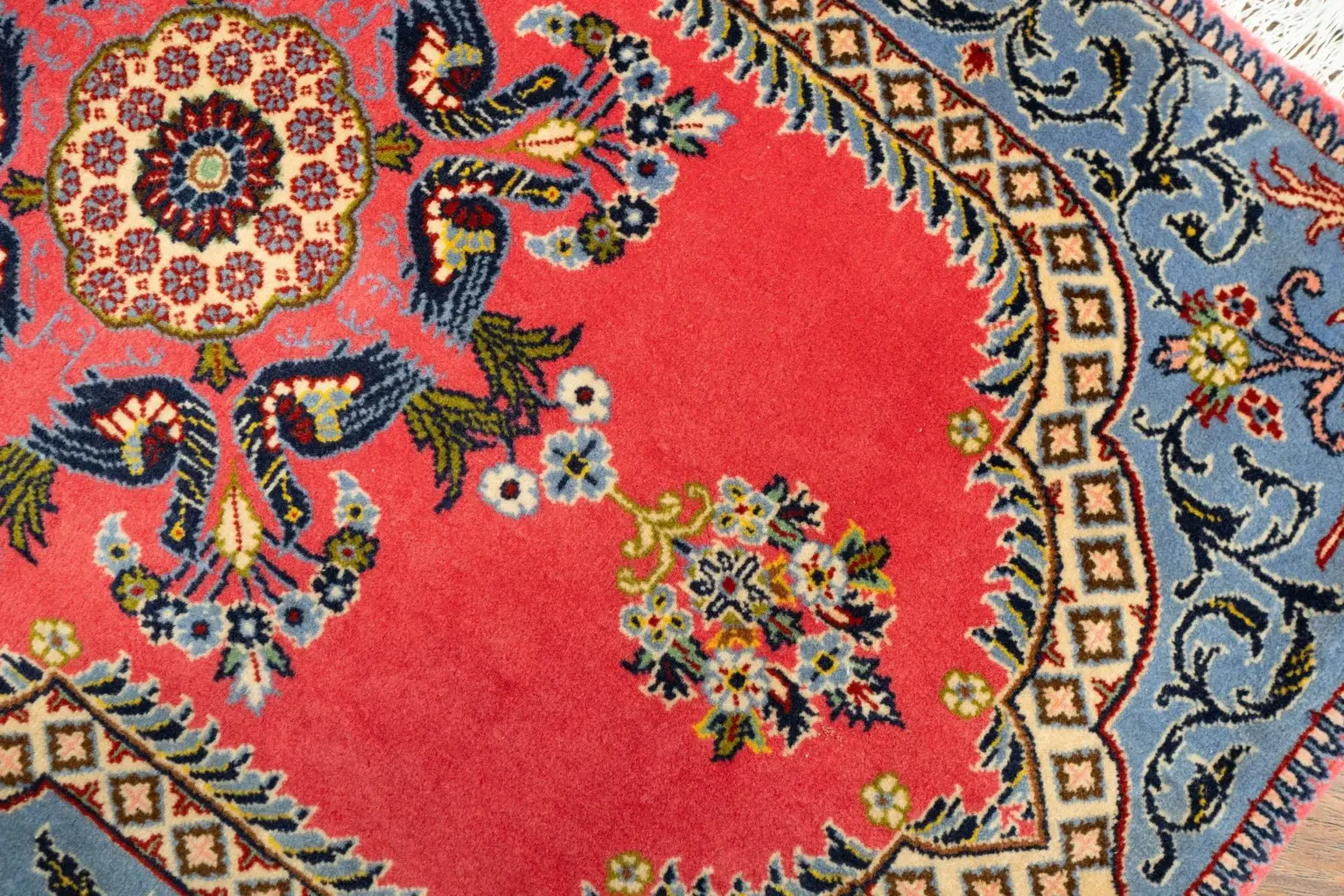 Kashan Kurk Wool 2.3 × 3.0 View 3