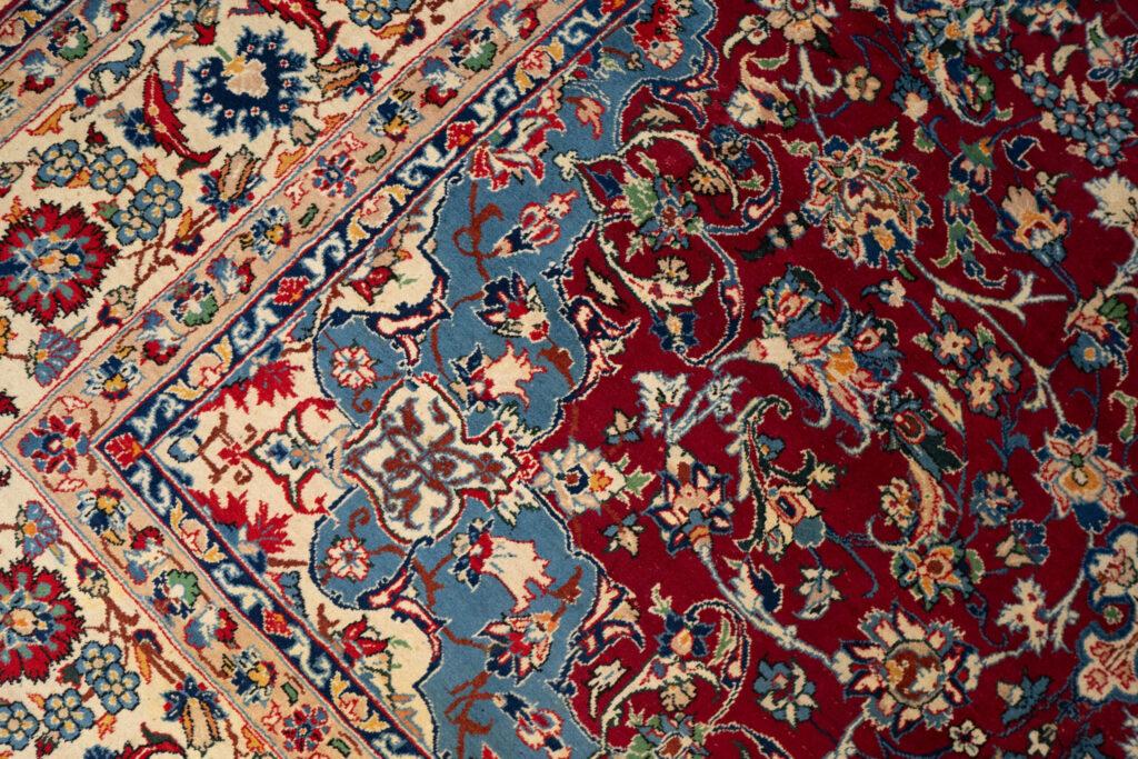 Najafabad  Wool Silk Rug 9.5'x12.8' View 4