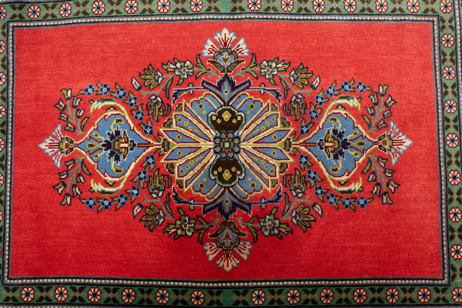 Kashan Kurk Wool 2.6 × 3.5 View 1