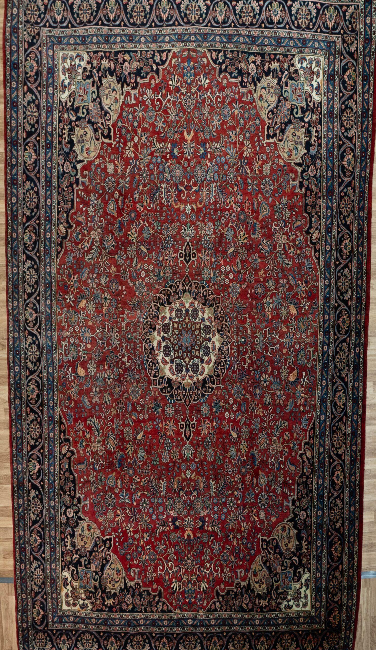Bidjar Kurk Wool Rug 9.1'x13.7' View 1