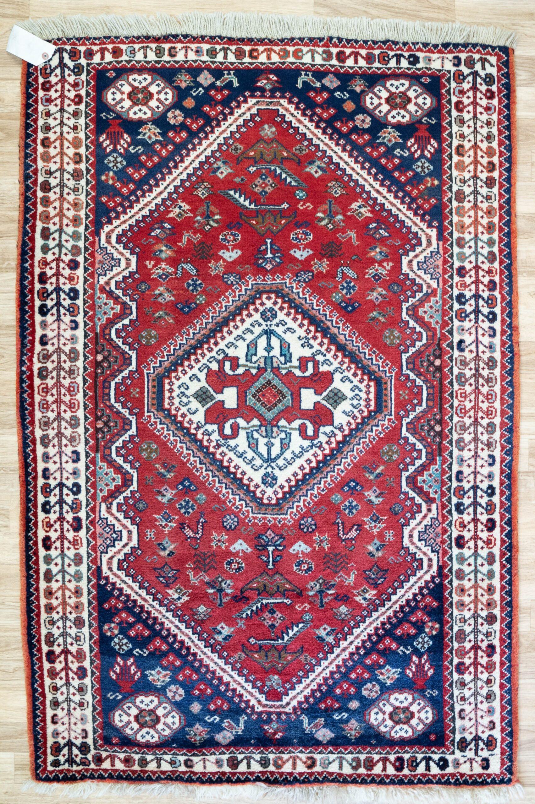 Qashqai Wool Rug 3'x5'
