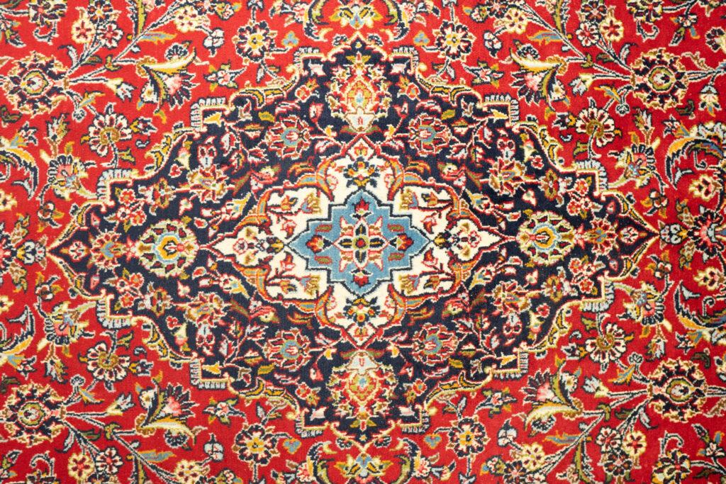 Kashan Wool Rug 9.8x12.8 View 2